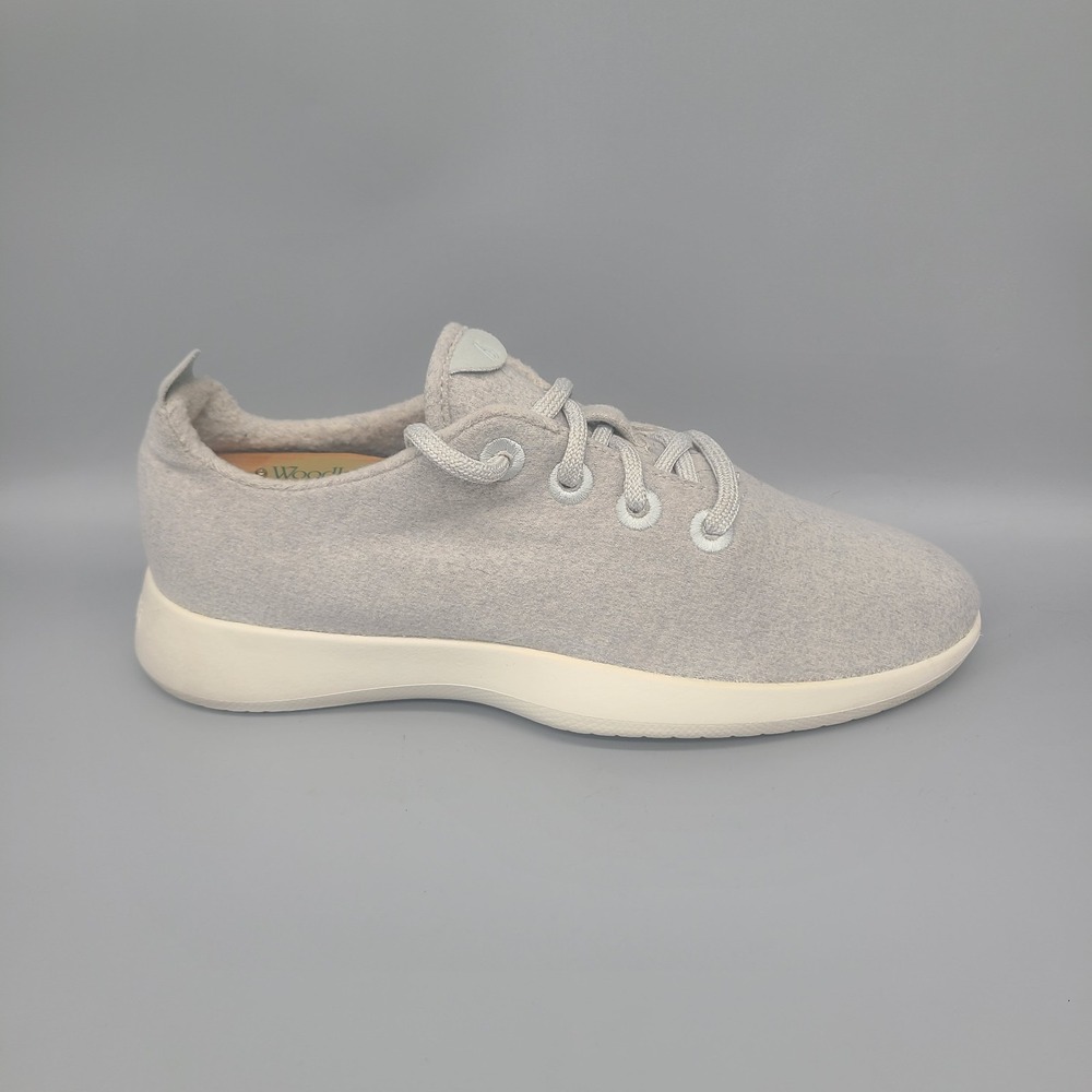 Allbirds the Wool Runners Shoes Womens 8 Gray Casual Lace Up Walking Athletic